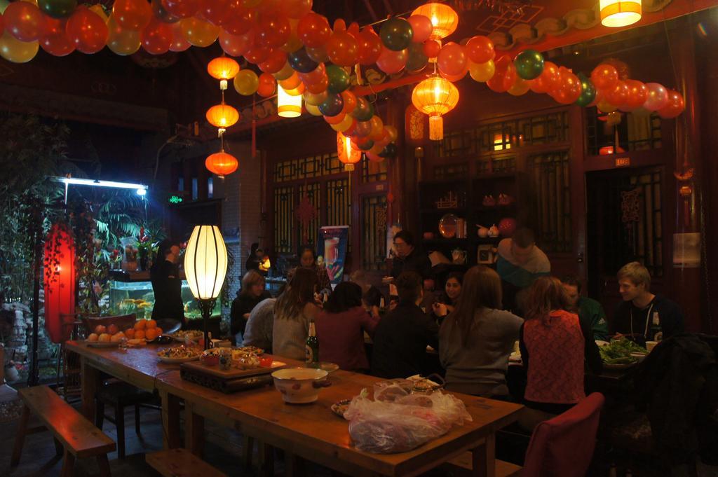 Hostel Red Lantern House Peking Exteriér fotografie